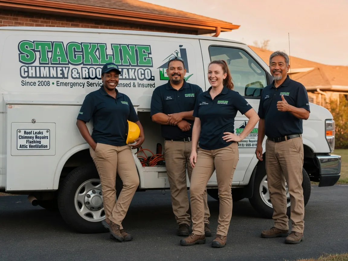 Chimney flashing repair company in Perry, AR